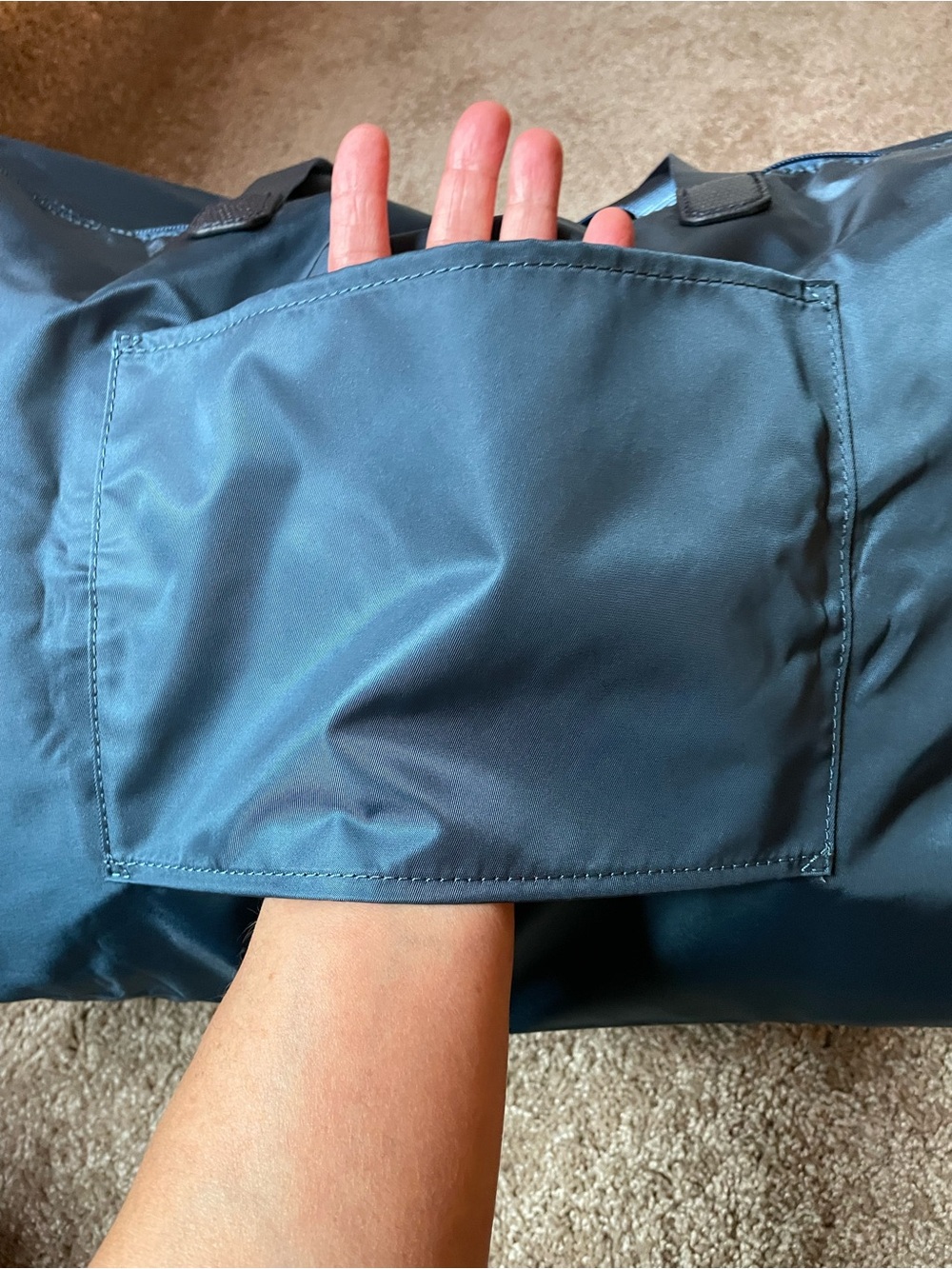 TUMI Just in Case Packable Travel Tote Bag - Picture 8 of 9